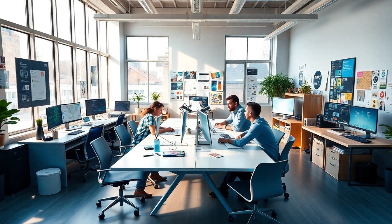 Erleben Sie innovative Designs bei https://alvionz.de/ in einem modernen Arbeitsumfeld.
