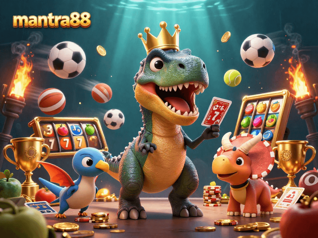 Engage with mantra88's vibrant online gaming scene featuring thrilling card play and slot machine elements.