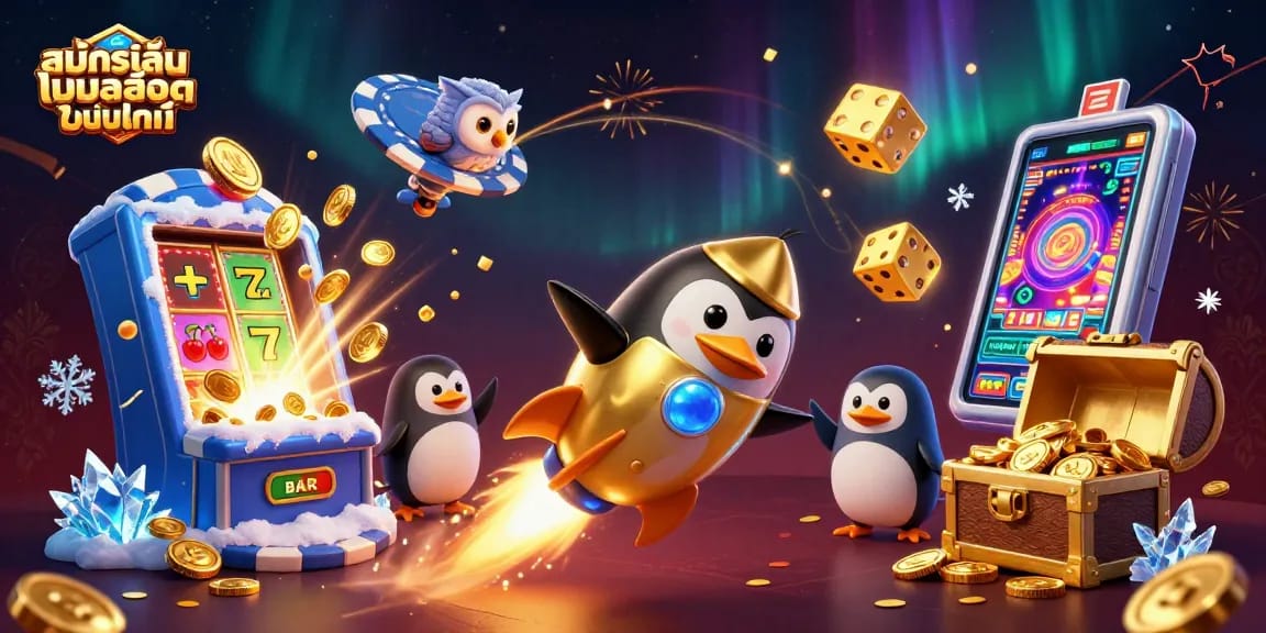 สมัครเล่นเกมสล็อตออนไลน์ กับภาพเคลื่อนไหวที่น่าตื่นเต้น มีเกมสล็อตและรางวัลมากมาย
