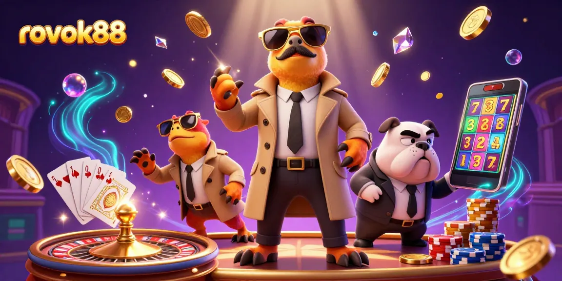 Experience the thrills of rokok88 as raptors attempt VIP casino access amid sparkling gems and golden coins.