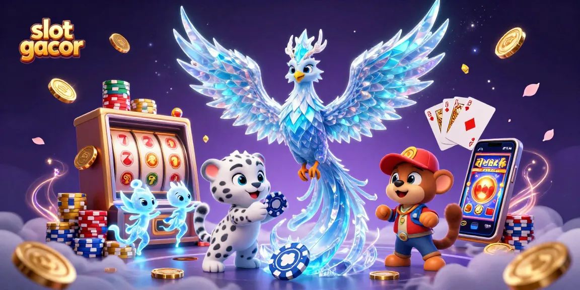 Experience thrilling slot gacor gameplay with vibrant elements in an enchanting 3D scene.