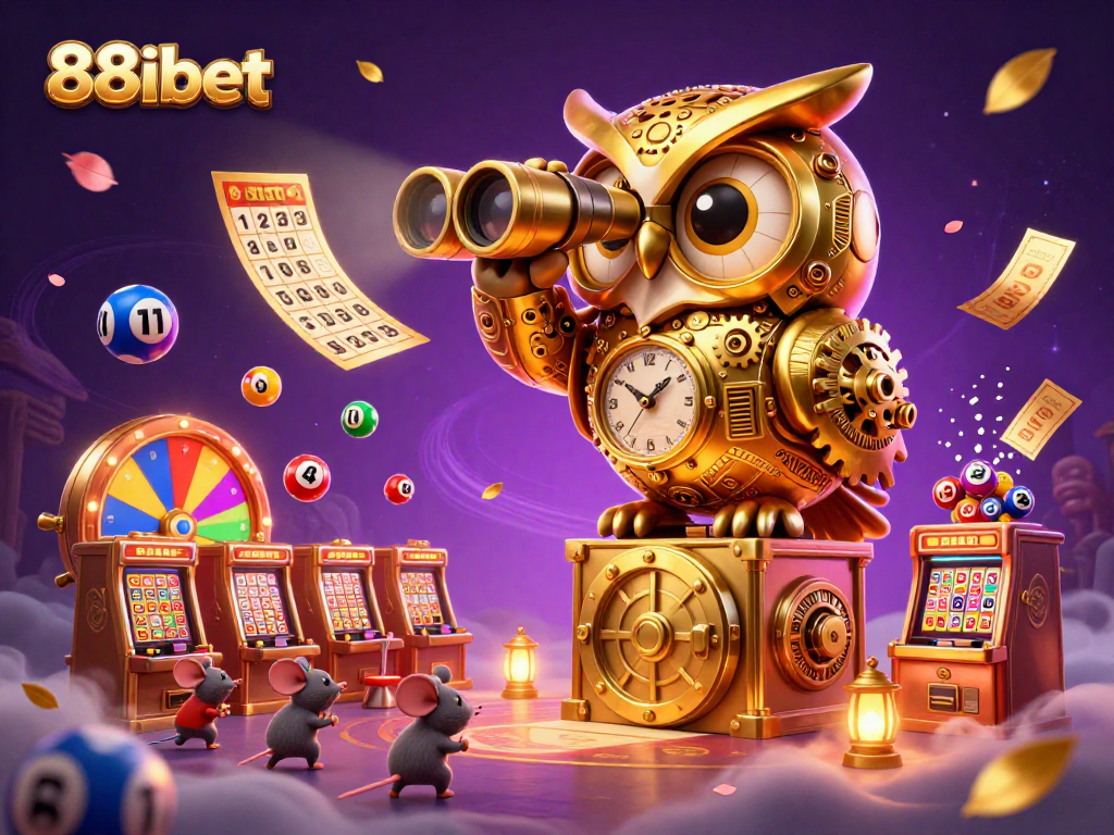 Engage with vibrant lottery excitement at 88ibet with dynamic colorful elements surrounding players.