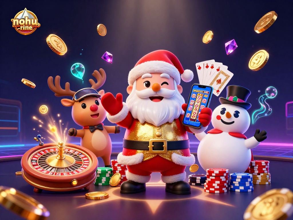 Join Santa and friends in a dazzling nohu-nine casino adventure with jackpots and fun!