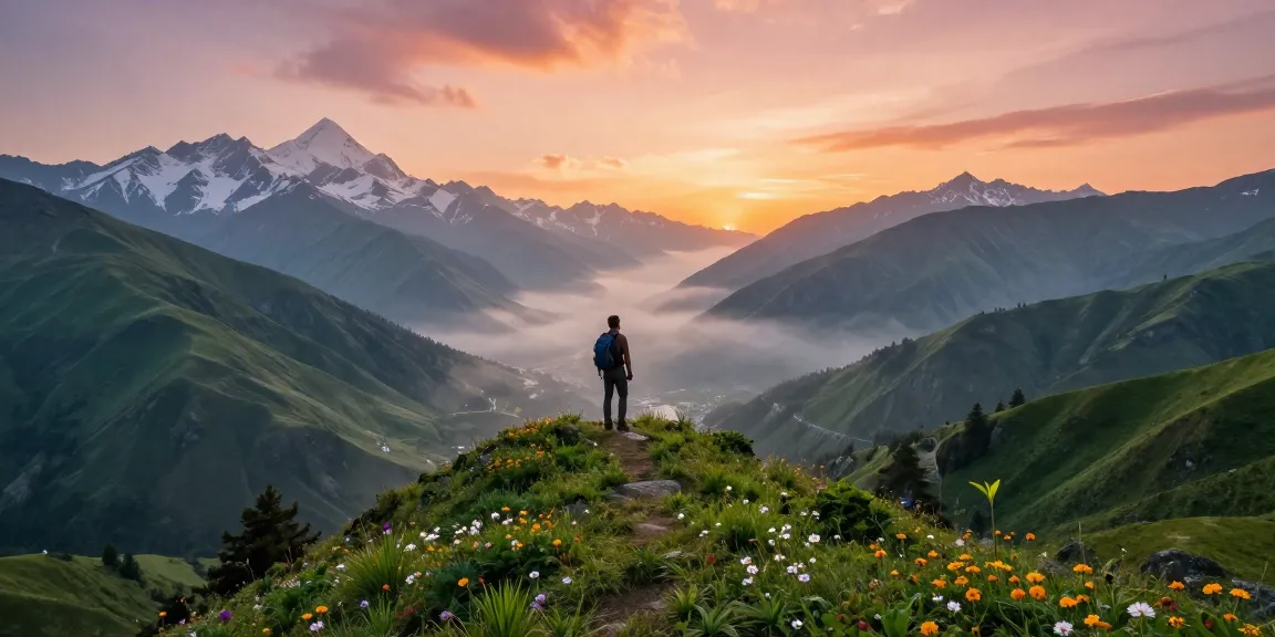 Stunning view of the Netravati trek, showcasing adventure amidst lush mountains, perfect for your travel guide.