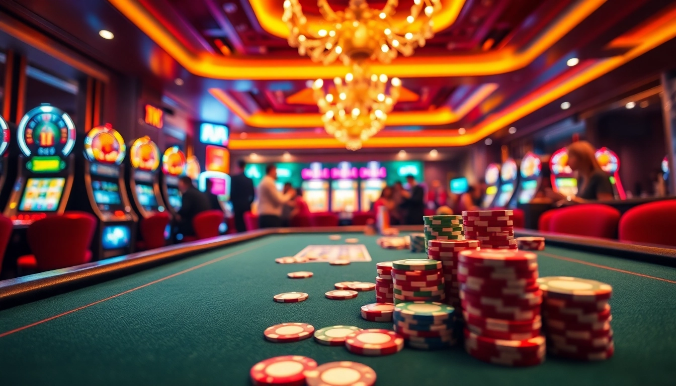 Experience the excitement at Non gamstop Casino Uk with vibrant gaming tables and lively atmosphere.