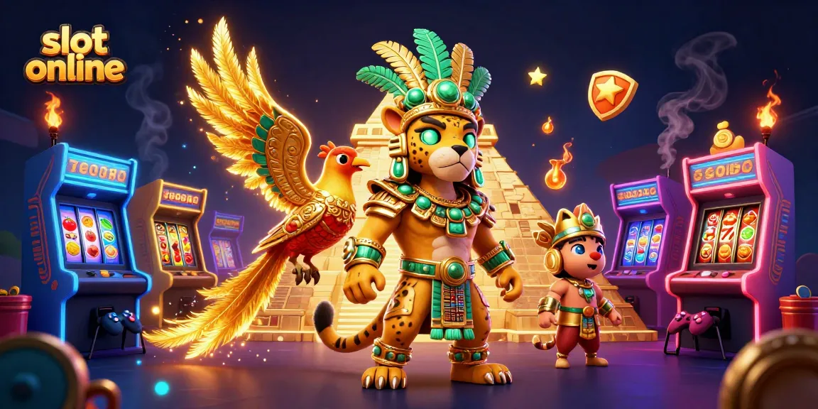 Experience thrilling gameplay with slot online, featuring vibrant 3D characters and interactive elements.