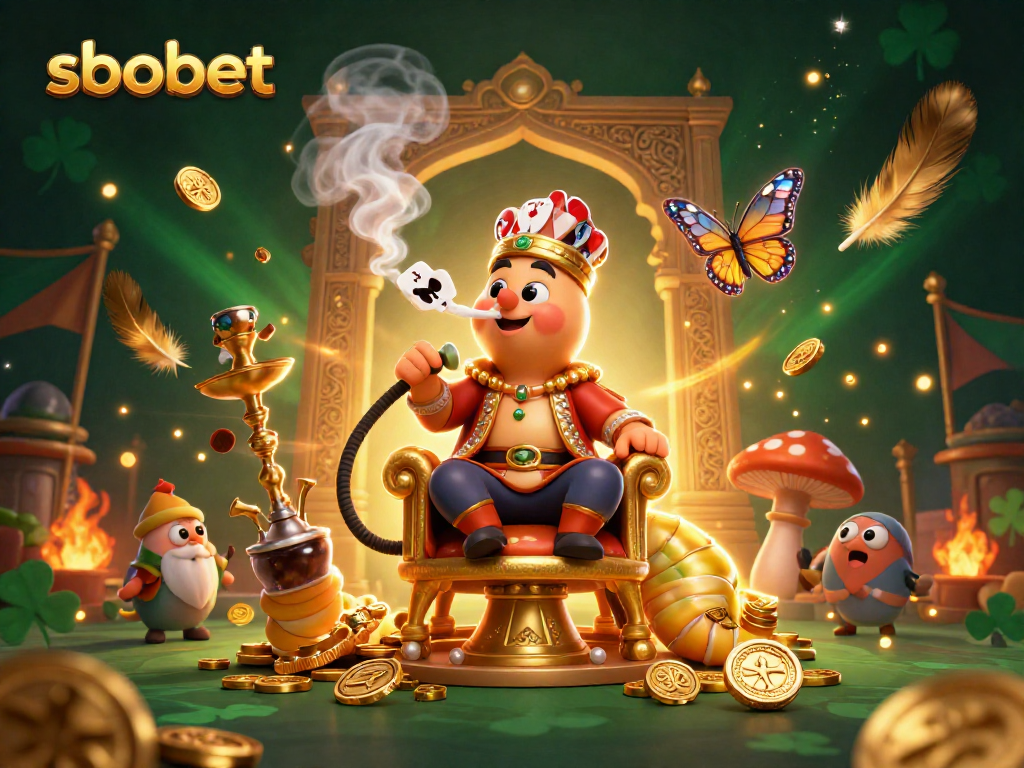 Experience sbobet's thrilling betting action in this vibrant, dynamic casino illustration.