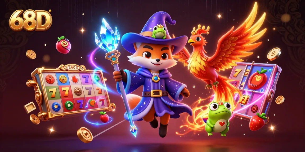 Join the vibrant 68D casino adventure and spin the reels for a chance to win big.