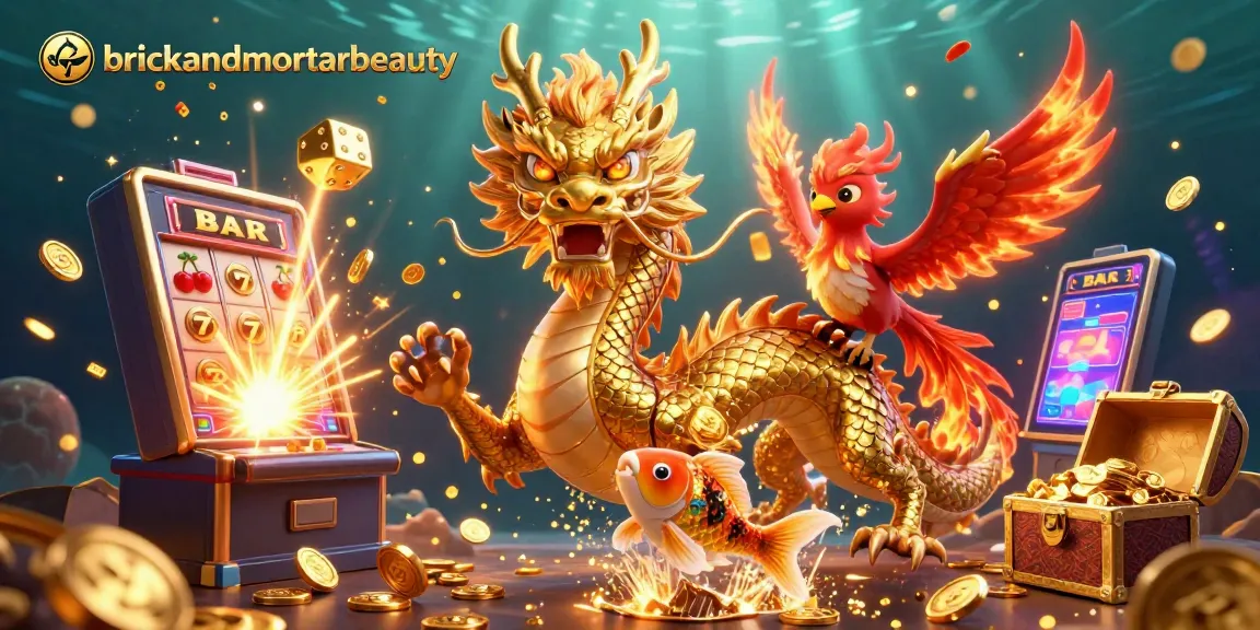 Experience gaming excitement with brickandmortarbeauty’s vibrant 3D casino illustration featuring dynamic characters and action.