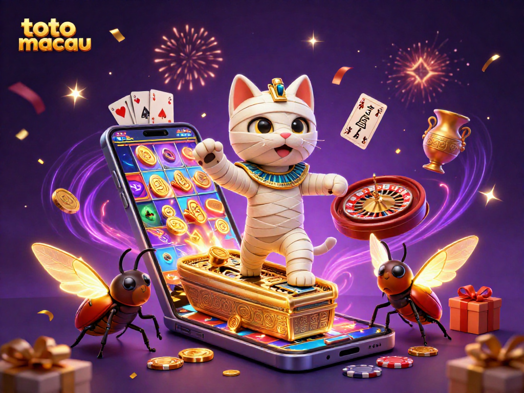 Experience thrilling gaming at toto macau casino with vibrant characters and dynamic slots.