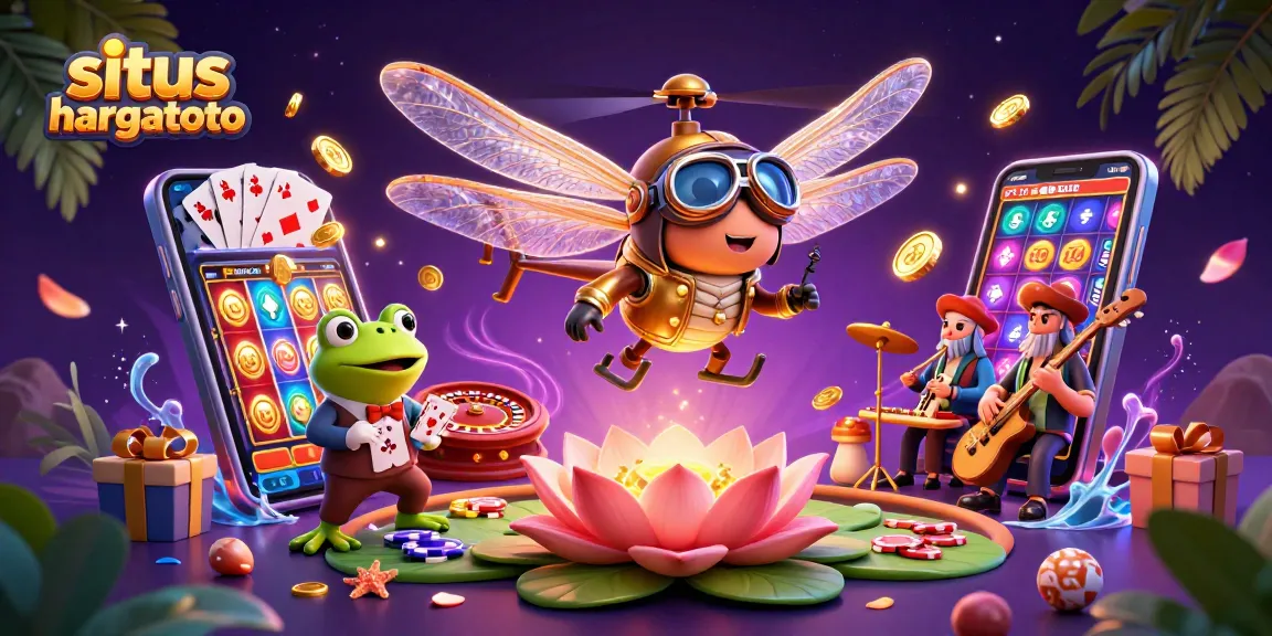Experience thrilling gameplay at situs hargatoto with vibrant 3D casino elements and dynamic characters.