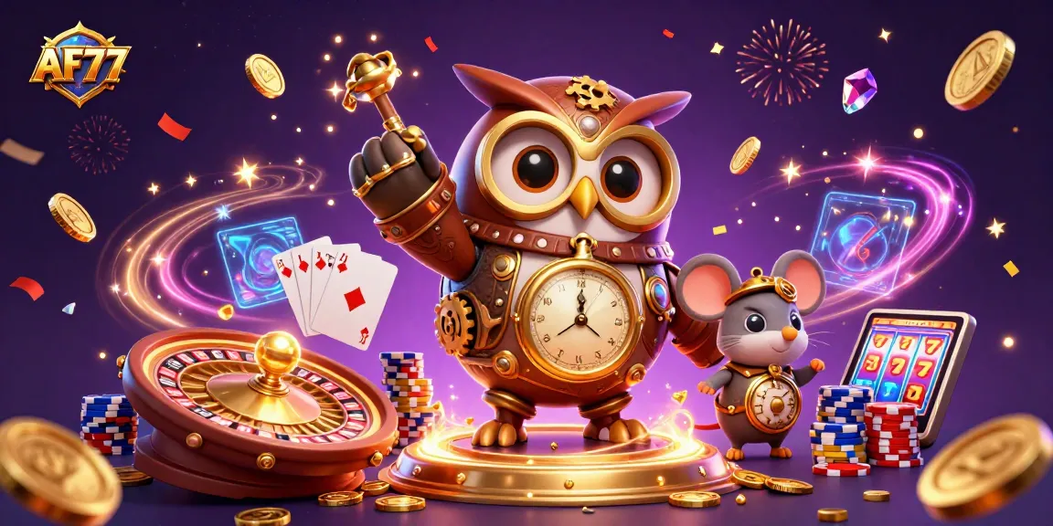 Experience thrilling gameplay with AF77's dynamic casino features and colorful elements.