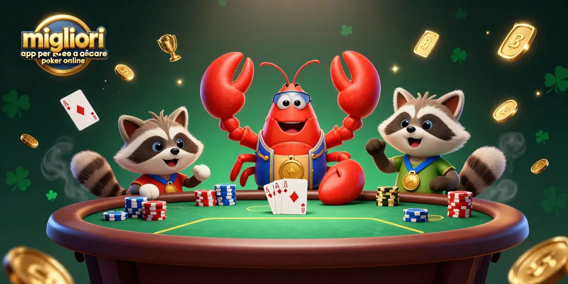 Scopri le migliori app per giocare a poker online con tavoli ricchi di azione, fiches e premi luminosi.