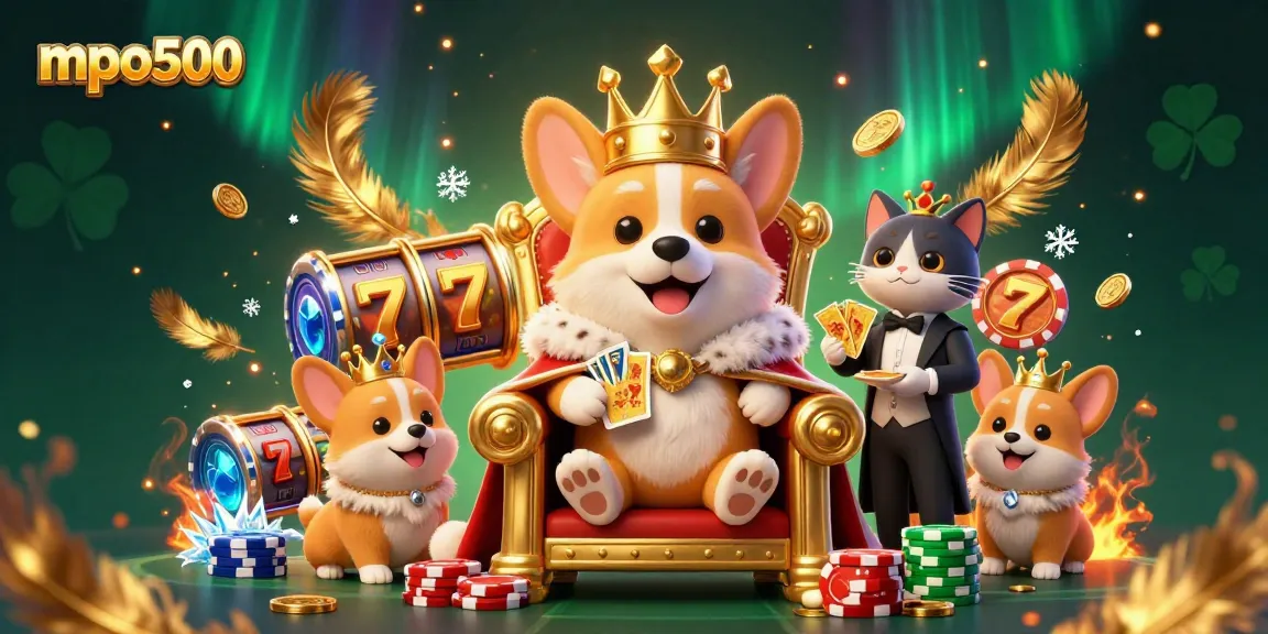 Spin the reels at mpo500 while enjoying a royal gaming experience with majestic characters.