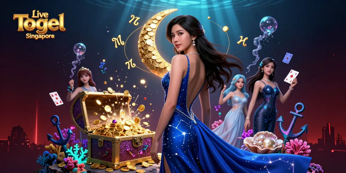 Engage with Live Togel Singapore through dynamic gameplay visuals featuring ethereal characters.