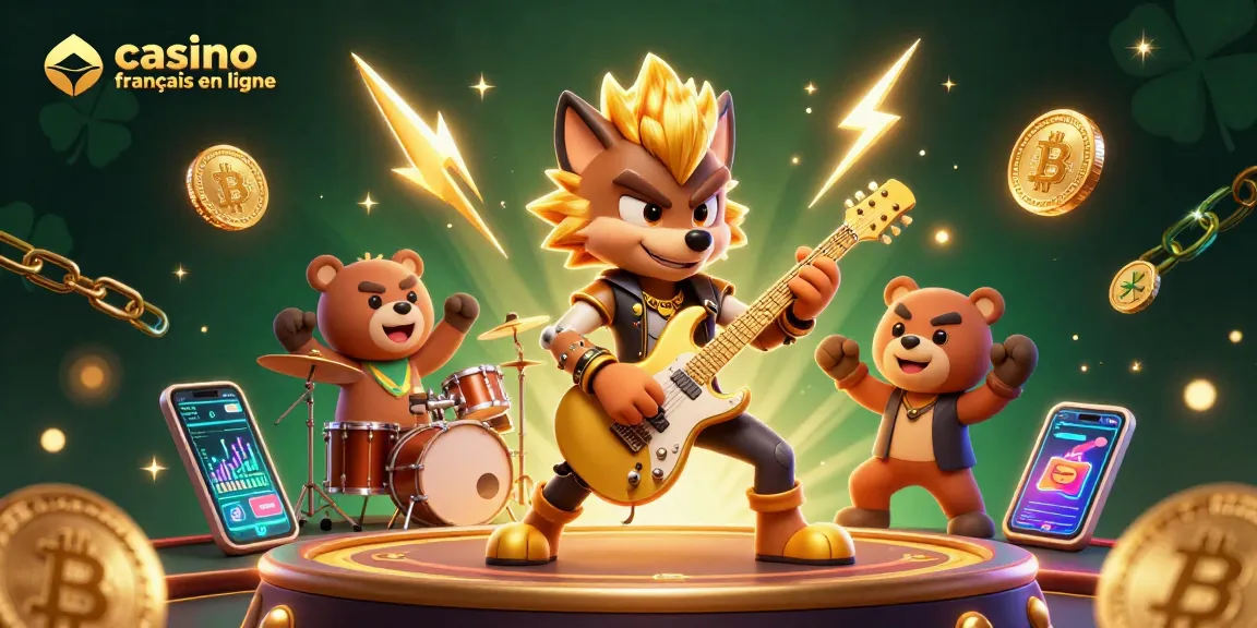 Explorez un casino français en ligne vibrant avec des personnages animés et des effets spéciaux captivants.