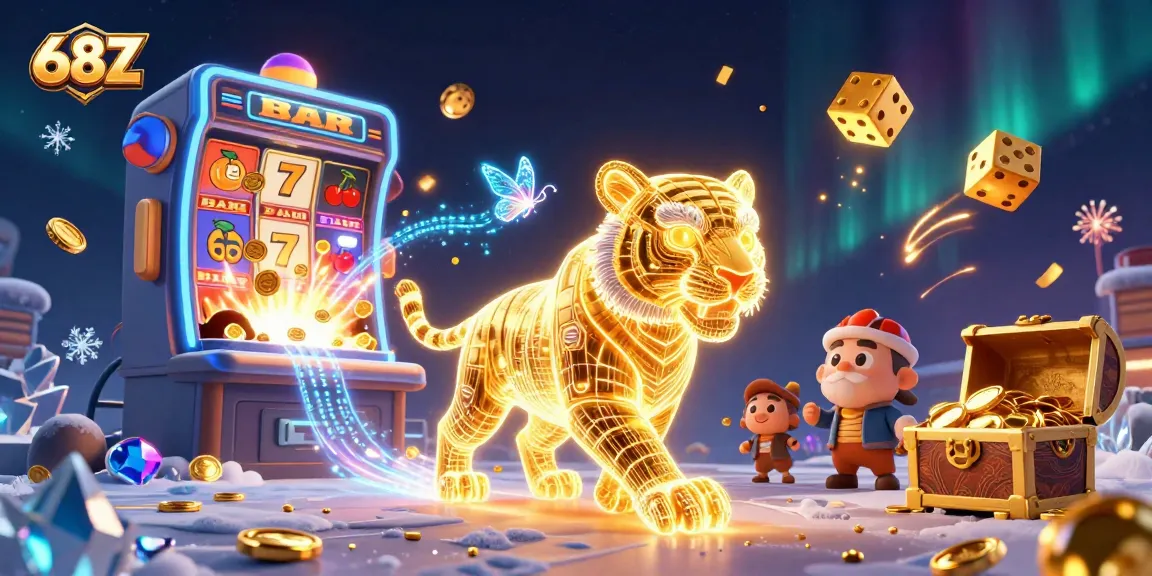 Experimente a emoção do 68Z em um cassino digital com jackpot explosivo.