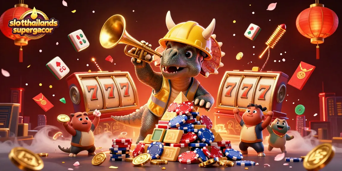 Engage in thrilling slots at slotthailandsupergacor with energetic characters and dynamic gameplay elements.