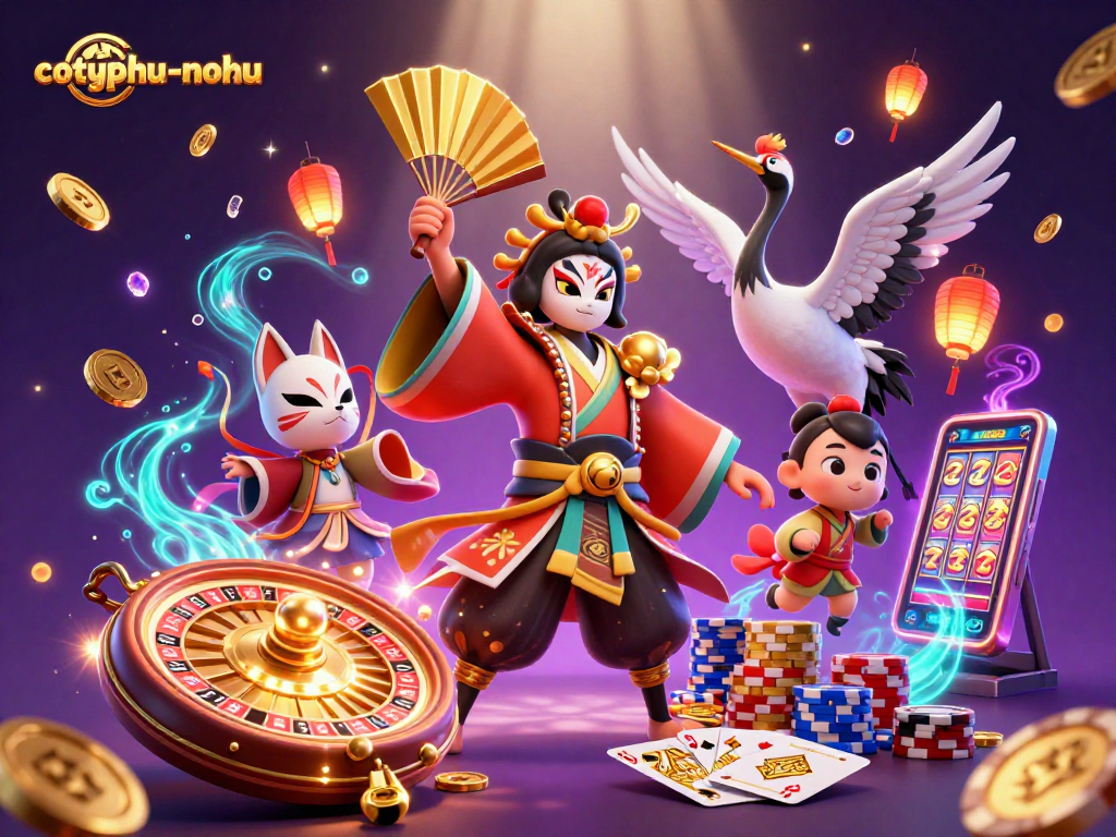 Engage with cotyphu-nohu and win big in this dynamic casino scene featuring strategic gameplay and vibrant characters.
