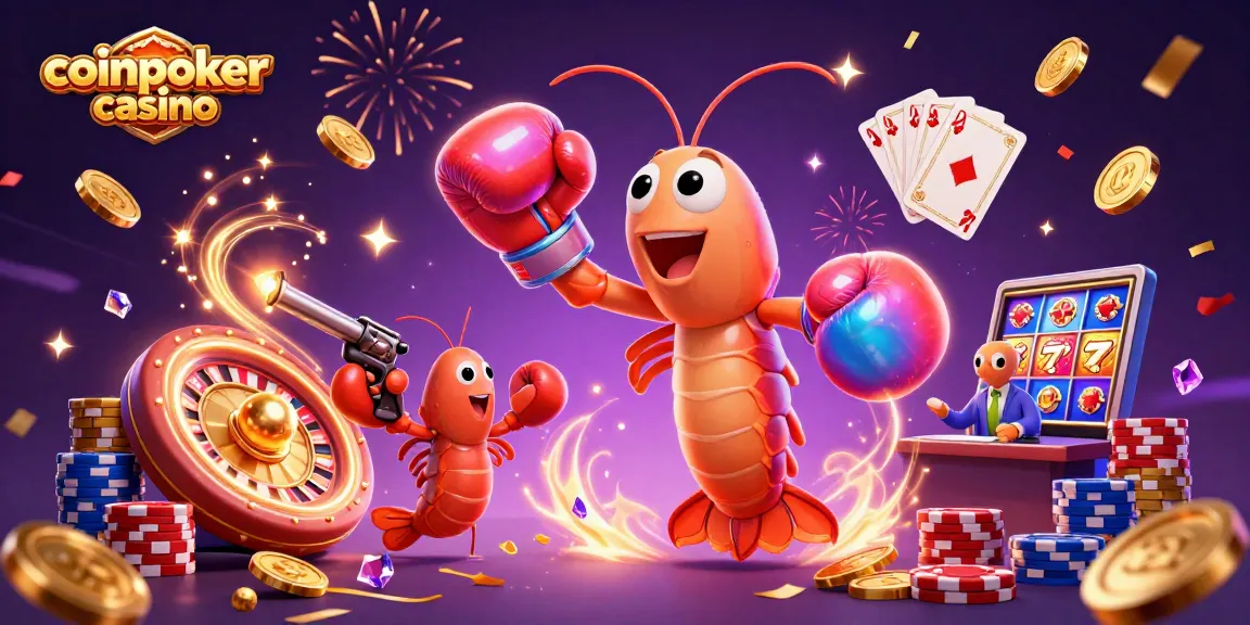 Essayez le coinpoker casino avec des jeux passionnants et visuellement captivants dans une illustration 3D.