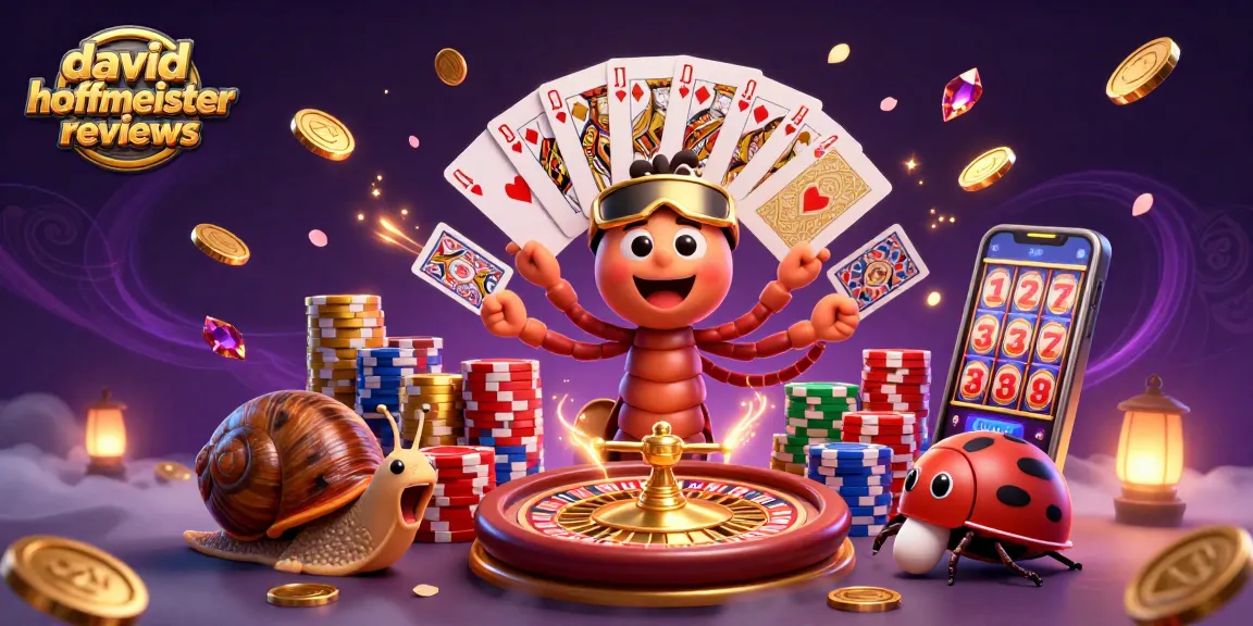 Engage with david hoffmeister reviews as the lively millipede dealer showcases a winning hand amid sparkling casino elements.