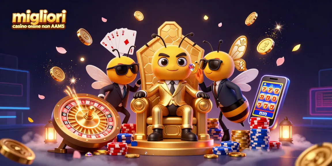 Migliori casino online non AAMS: scoprire opportunità di gioco con stili vistosi e unici.