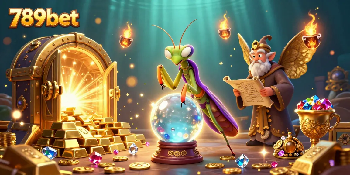 Engage in mesmerizing luck with 789bet's enchanting fortune teller scene, blending magic and gambling.
