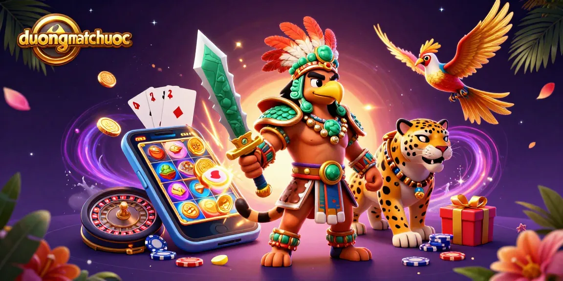 Experience thrilling spins in duongmatchuoc's engaging slot game world with vibrant visuals and dynamic elements.