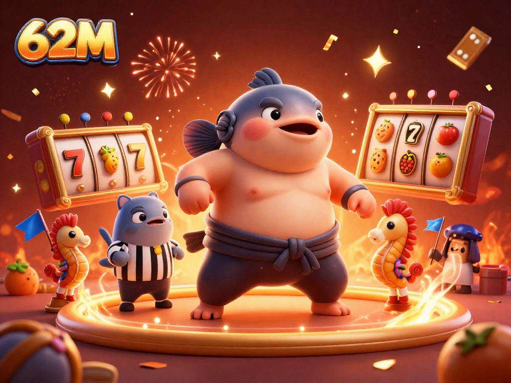 Aja com 62M em um incrível cenário de cassino subaquático com um fugu furioso e personagens divertidos.