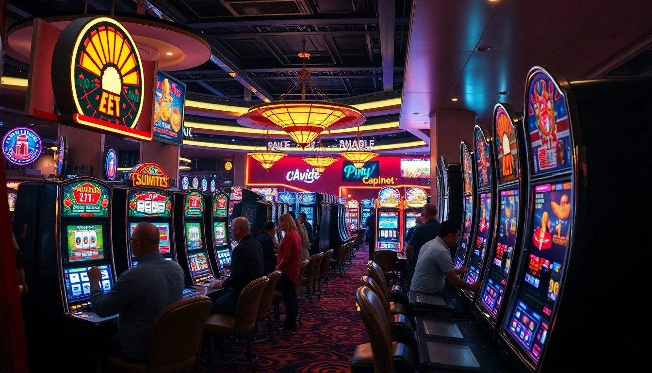 Menangkan slot gacor hari ini di kasino yang ramai dengan mesin slot menarik.