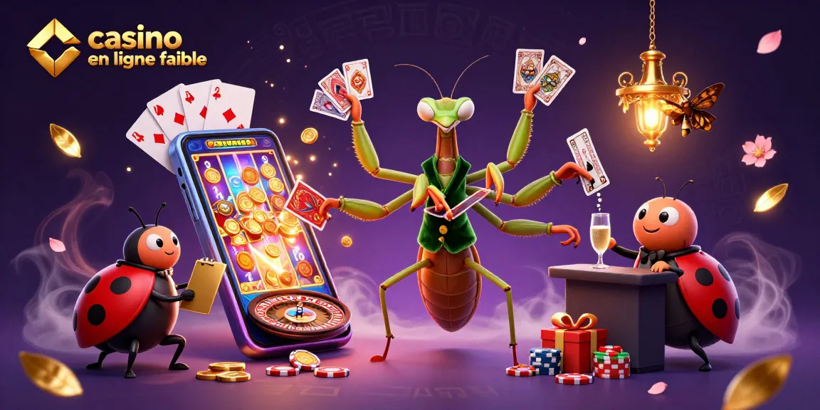 Appréciez les gains de casino en ligne fiable avec un mante religieuse et un gérant pit boss.