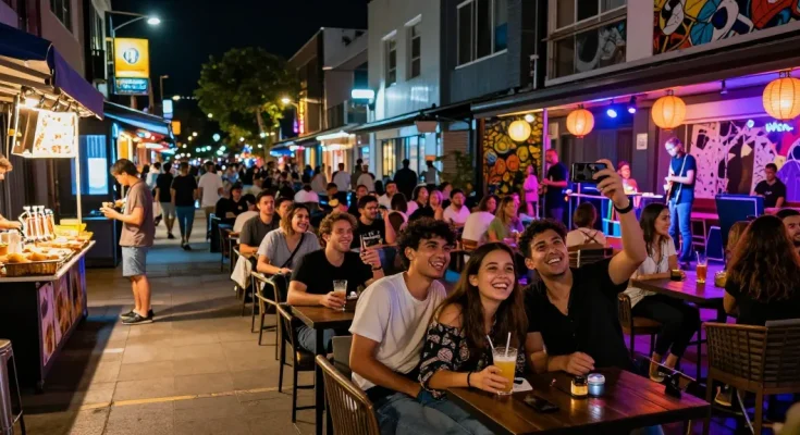 퀸알바가 제공하는 강남의 활기찬 밤문화와 사회적 만남의 순간